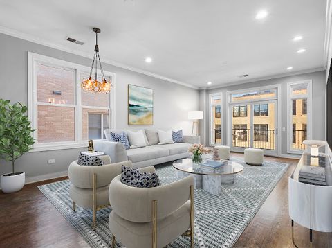 Tiny photo for 1355 W WASHINGTON Boulevard #4D, Chicago, IL 60607 (MLS # 12494902)