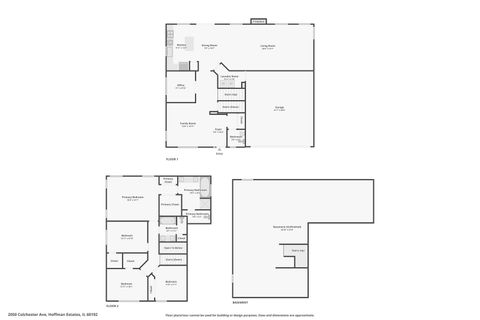 Tiny photo for 2050 Colchester Avenue, Hoffman Estates, IL 60192 (MLS # 12650462)