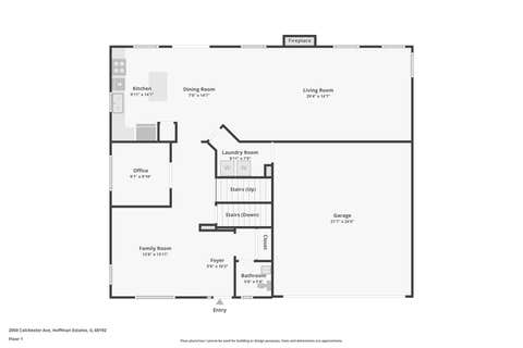 Tiny photo for 2050 Colchester Avenue, Hoffman Estates, IL 60192 (MLS # 12650462)