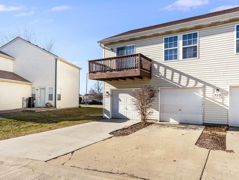 Tiny photo for 322 OGDEN FALLS Boulevard #322, Oswego, IL 60543 (MLS # 12544728)