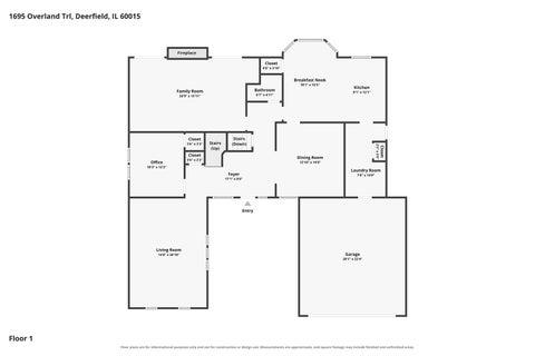 Tiny photo for 1695 Overland Trail, Deerfield, IL 60015 (MLS # 12736901)