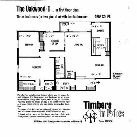 Tiny photo for 8235 Poplar Lane #1A, Palos Hills, IL 60465 (MLS # 12732498)