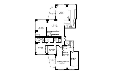 Tiny photo for 435 W Erie Street #1801, Chicago, IL 60654 (MLS # 12623607)