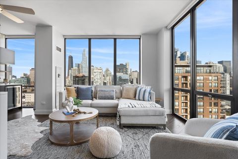 Tiny photo for 435 W Erie Street #1801, Chicago, IL 60654 (MLS # 12623607)