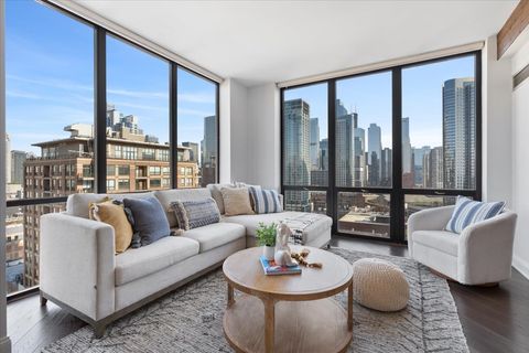 Tiny photo for 435 W Erie Street #1801, Chicago, IL 60654 (MLS # 12623607)