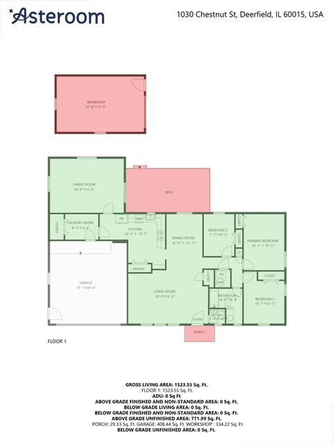 Tiny photo for 1030 Chestnut Street, Deerfield, IL 60015 (MLS # 12596015)