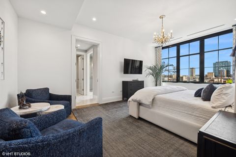 Tiny photo for 1109 W WASHINGTON Boulevard #6D, Chicago, IL 60607 (MLS # 12598930)