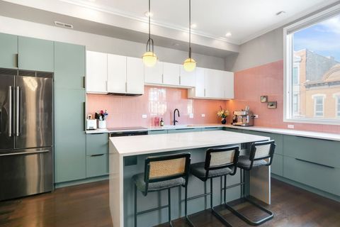 Tiny photo for 1555 N Wood Street #203, Chicago, IL 60622 (MLS # 12569473)