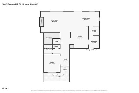 Tiny photo for 508 N Beacon Hill Circle, Urbana, IL 61802 (MLS # 12745547)