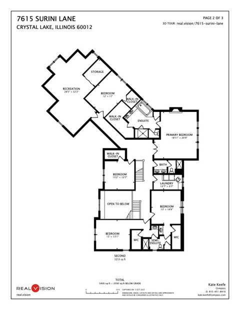 Tiny photo for 7615 Surini Lane, Crystal Lake, IL 60012 (MLS # 12489883)