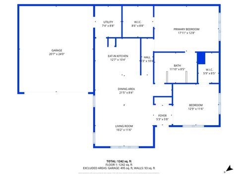 Tiny photo for 21525 Lake Saint Clair Drive, Crest Hill, IL 60403 (MLS # 12497348)