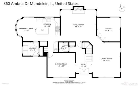 Tiny photo for 360 Ambria Drive, Mundelein, IL 60060 (MLS # 12462153)