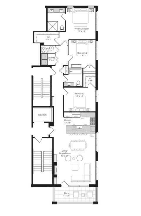 Tiny photo for 2405 W Sunnyside Avenue #3N, Chicago, IL 60625 (MLS # 12468492)
