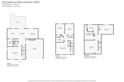 Tiny photo for 319 E Camden Lane, Round Lake Beach, IL 60073 (MLS # 12664402)