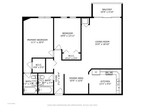 Tiny photo for 1450 Sandpebble Drive #227, Wheeling, IL 60090 (MLS # 12406789)