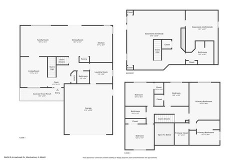 Tiny photo for 24450 Arrowhead Drive, Manhattan, IL 60442 (MLS # 12580182)