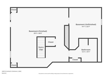 Tiny photo for 24450 Arrowhead Drive, Manhattan, IL 60442 (MLS # 12580182)