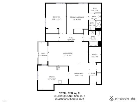 Tiny photo for 322 Park Avenue #2A, Clarendon Hills, IL 60514 (MLS # 12473749)