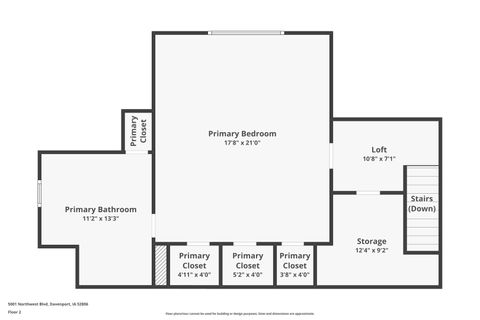 Tiny photo for 5001 NORTHWEST Boulevard, Davenport, IA 52806 (MLS # QC4269770)