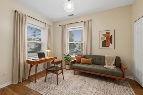 Tiny photo for 3110 W Belle Plaine Avenue #1, Chicago, IL 60618 (MLS # 12782478)
