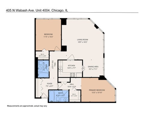 Tiny photo for 405 N WABASH Avenue #4004, Chicago, IL 60611 (MLS # 12785486)