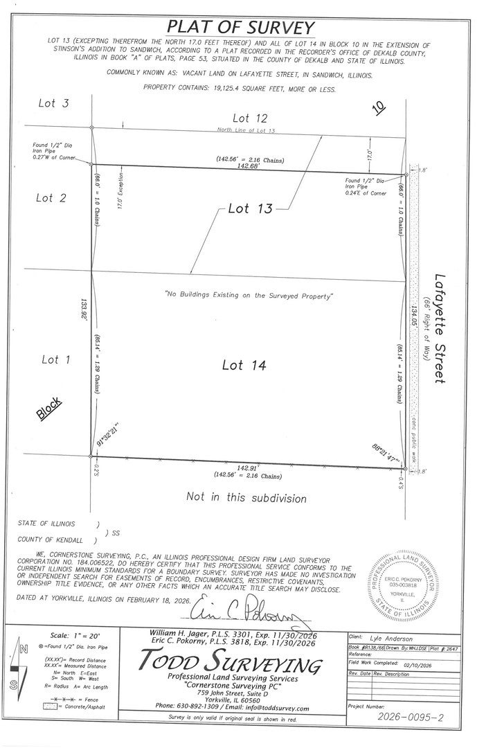 Commonly Known As Vacant Land on Lafayette Street