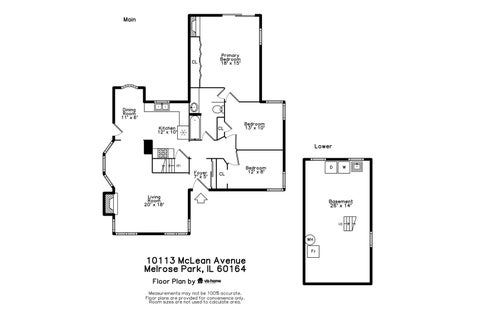 Tiny photo for 10113 McLean Avenue, Melrose Park, IL 60164 (MLS # 12711684)