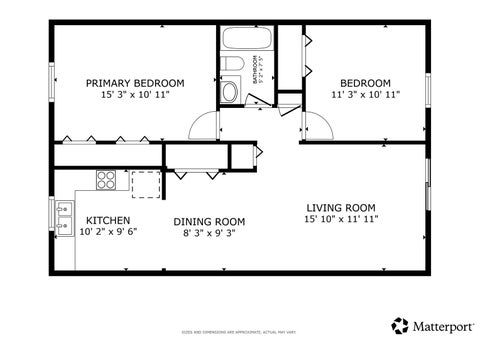Tiny photo for 2815 Glenwood Lansing Road #206, Lynwood, IL 60411 (MLS # 12762516)