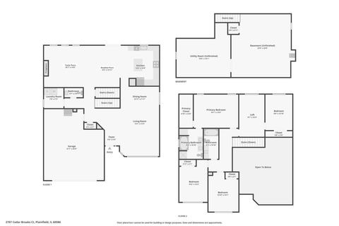 Tiny photo for 2707 Cedar Breaks Court, Plainfield, IL 60586 (MLS # 12593705)
