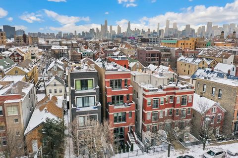 Tiny photo for 1251 N Bosworth Avenue #3, Chicago, IL 60642 (MLS # 12554766)