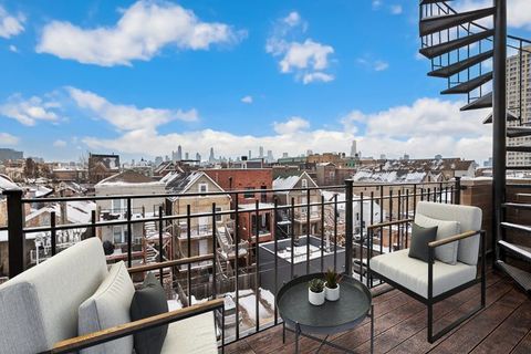 Tiny photo for 1251 N Bosworth Avenue #3, Chicago, IL 60642 (MLS # 12554766)