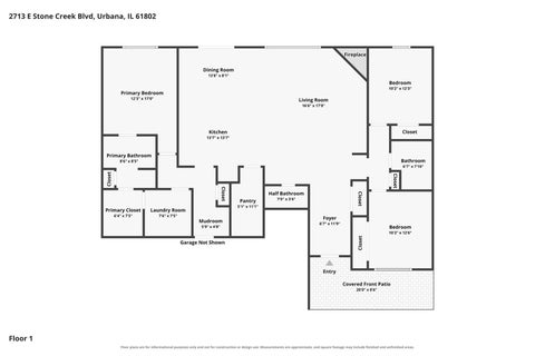 Tiny photo for 2713 E Stone Creek Boulevard, Urbana, IL 61802 (MLS # 12745896)