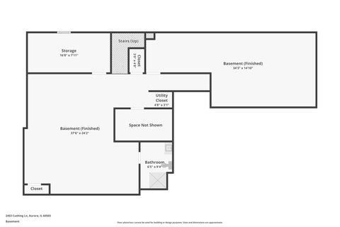 Tiny photo for 2453 Cushing Lane, Aurora, IL 60503 (MLS # 12743563)
