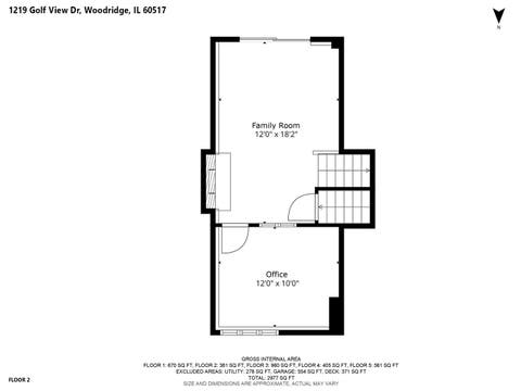 Tiny photo for 1219 Golf View Drive, Woodridge, IL 60517 (MLS # 12708556)
