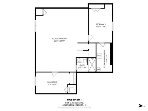 Tiny photo for 824 N Ridge Avenue, Arlington Heights, IL 60004 (MLS # 12681366)