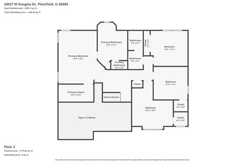 Tiny photo for 24027 Douglas Drive, Plainfield, IL 60585 (MLS # 12604173)