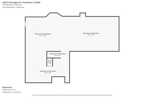 Tiny photo for 24027 Douglas Drive, Plainfield, IL 60585 (MLS # 12604173)