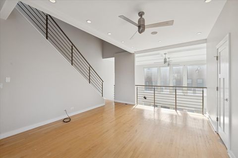 Tiny photo for 1614 W Augusta Boulevard #3, Chicago, IL 60622 (MLS # 12541363)