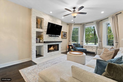 Tiny photo for 1939 N Humboldt Boulevard #1S, Chicago, IL 60647 (MLS # 12769518)