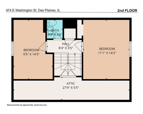 Tiny photo for 474 E Washington Street, Des Plaines, IL 60016 (MLS # 12521827)
