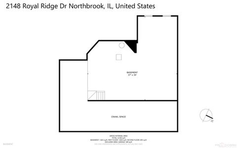 Tiny photo for 2148 Royal Ridge Drive, Northbrook, IL 60062 (MLS # 12636631)