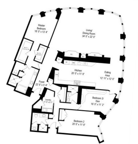 Tiny photo for 1211 S Prairie Avenue #2001, Chicago, IL 60605 (MLS # 12504038)