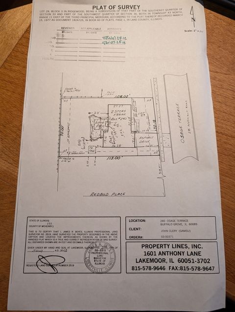 Tiny photo for 240 Osage Terrace, Buffalo Grove, IL 60089 (MLS # 12587273)