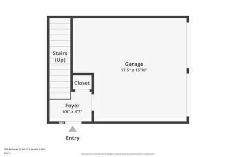 Tiny photo for 7035 Buchanan Drive #17-5, Gurnee, IL 60031 (MLS # 12523455)