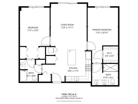 Tiny photo for 14 S Prospect Street #401, Roselle, IL 60172 (MLS # 12637685)