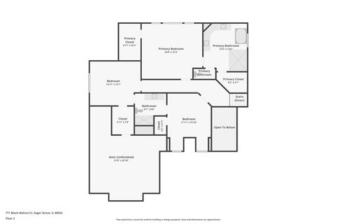 Tiny photo for 771 Black Walnut Court, Sugar Grove, IL 60554 (MLS # 12578216)