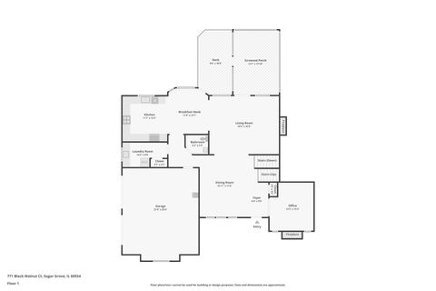 Tiny photo for 771 Black Walnut Court, Sugar Grove, IL 60554 (MLS # 12578216)