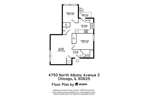 Tiny photo for 4750 N Albany Avenue #3, Chicago, IL 60625 (MLS # 12451025)