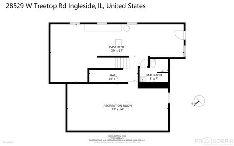 Tiny photo for 28529 W Treetop Road, Ingleside, IL 60041 (MLS # 12570525)