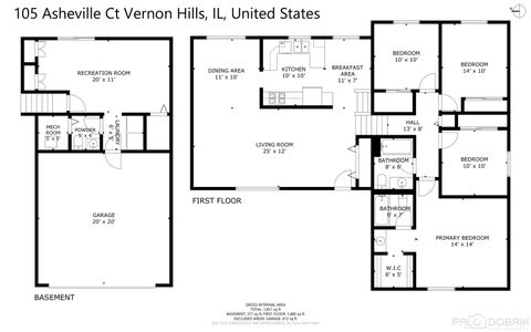 Tiny photo for 105 Asheville Court, Vernon Hills, IL 60061 (MLS # 12572160)